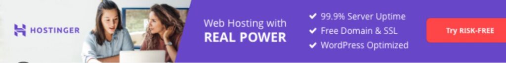 Hostinger offer